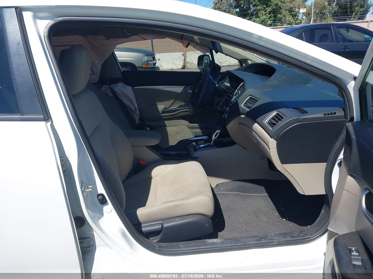 2013 HONDA CIVIC EX — снимка 5