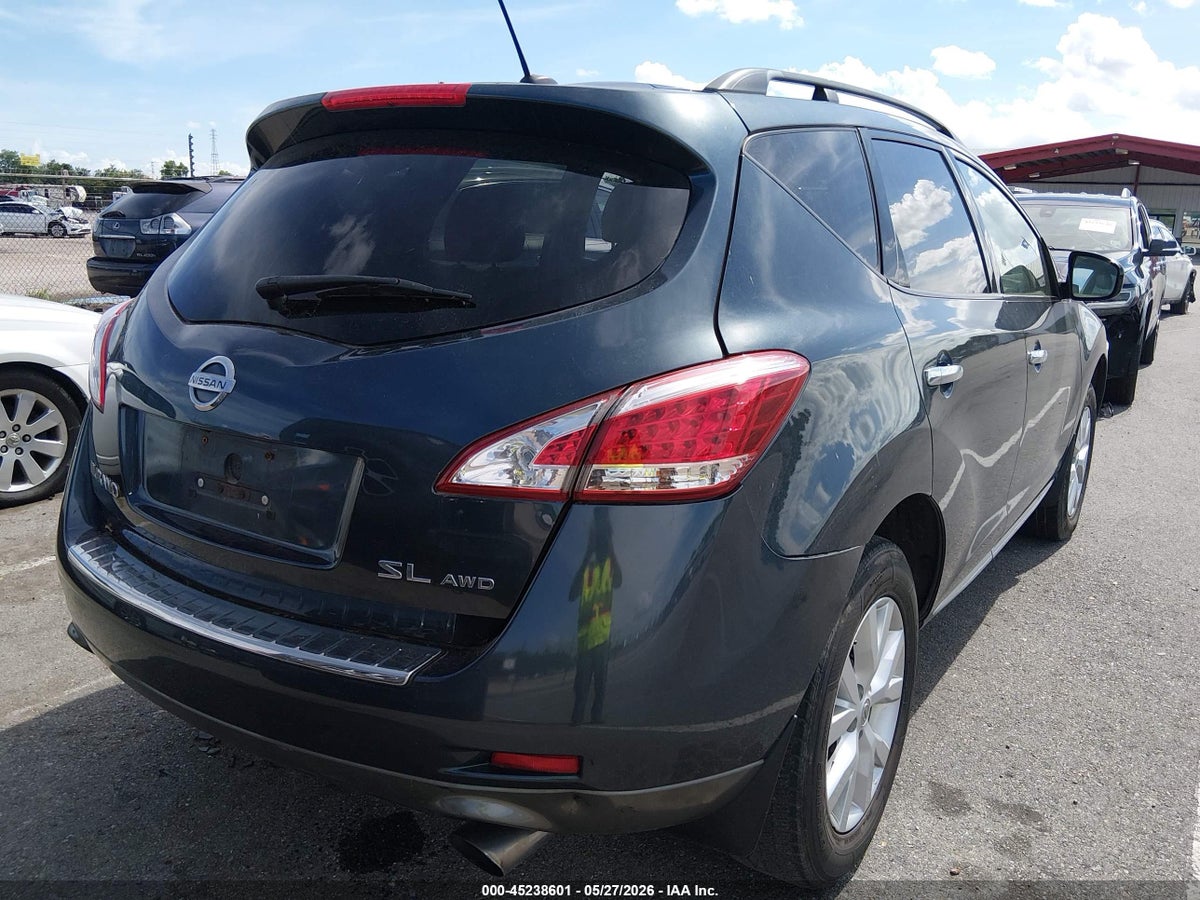 2011 NISSAN MURANO SL — снимка 4