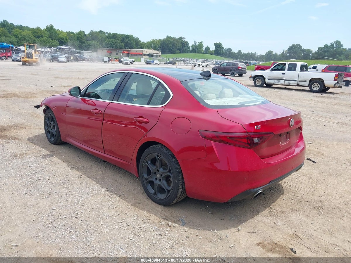 2018 ALFA ROMEO GIULIA TI LUSSO AWD — снимка 3