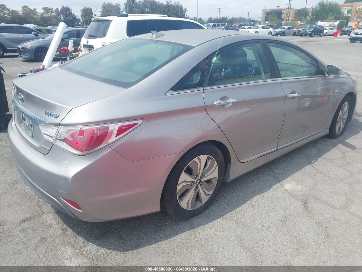 2013 HYUNDAI SONATA HYBRID LIMITED — снимка 4