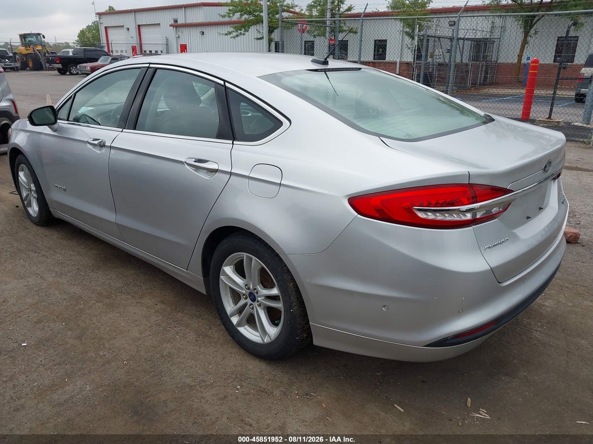 2018 FORD FUSION HYBRID SE — снимка 3