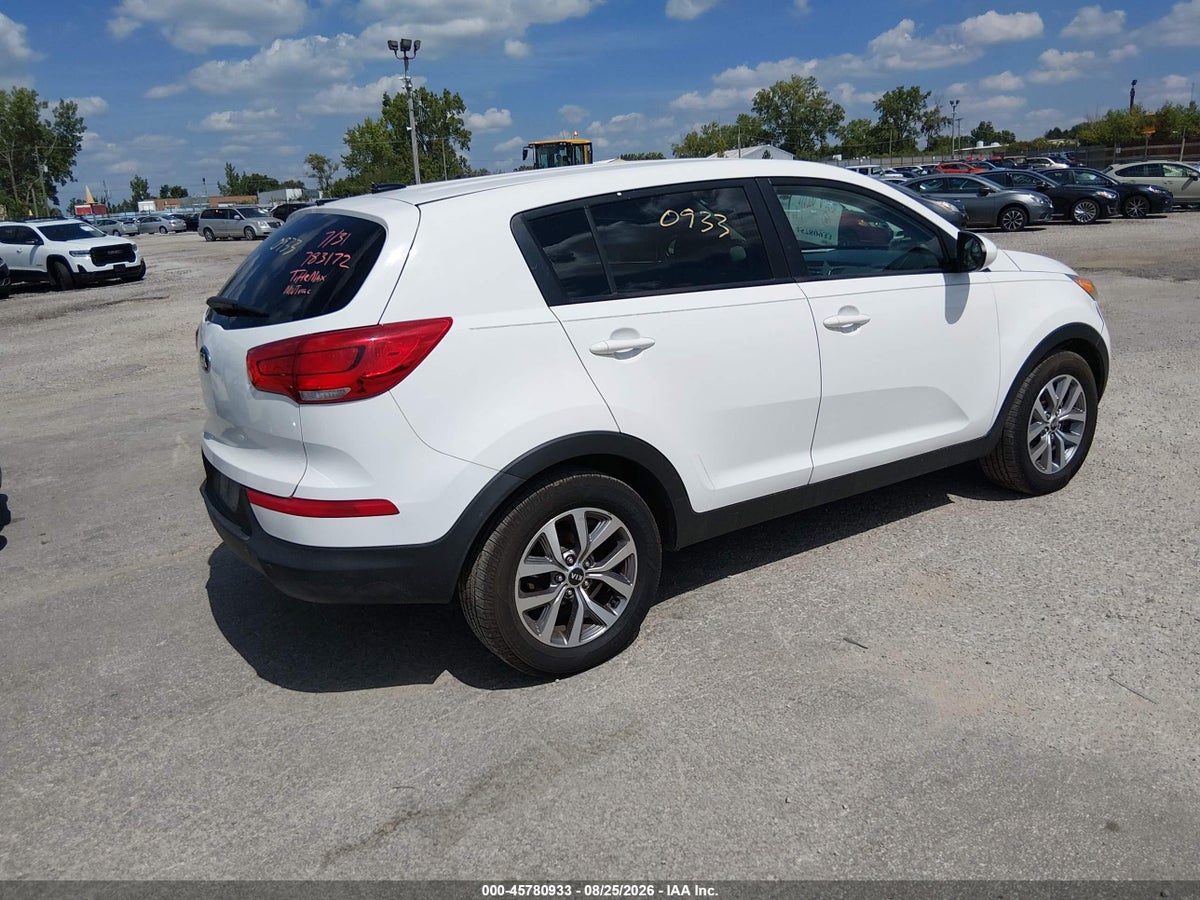 2015 KIA SPORTAGE LX — снимка 4