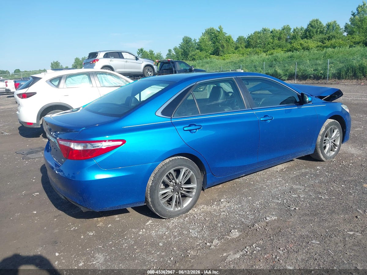 2017 TOYOTA CAMRY SE — снимка 4