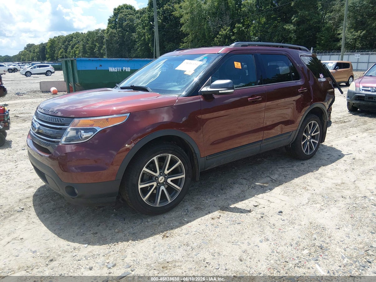 2015 FORD EXPLORER XLT — снимка 2