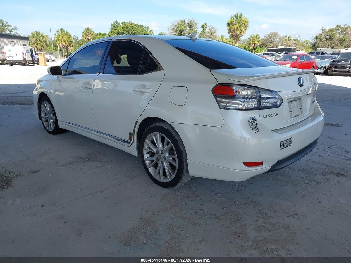 2010 LEXUS HS 250H PREMIUM — снимка 3