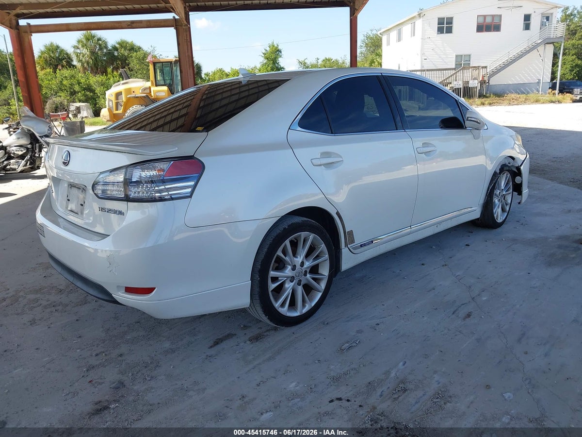 2010 LEXUS HS 250H PREMIUM — снимка 4