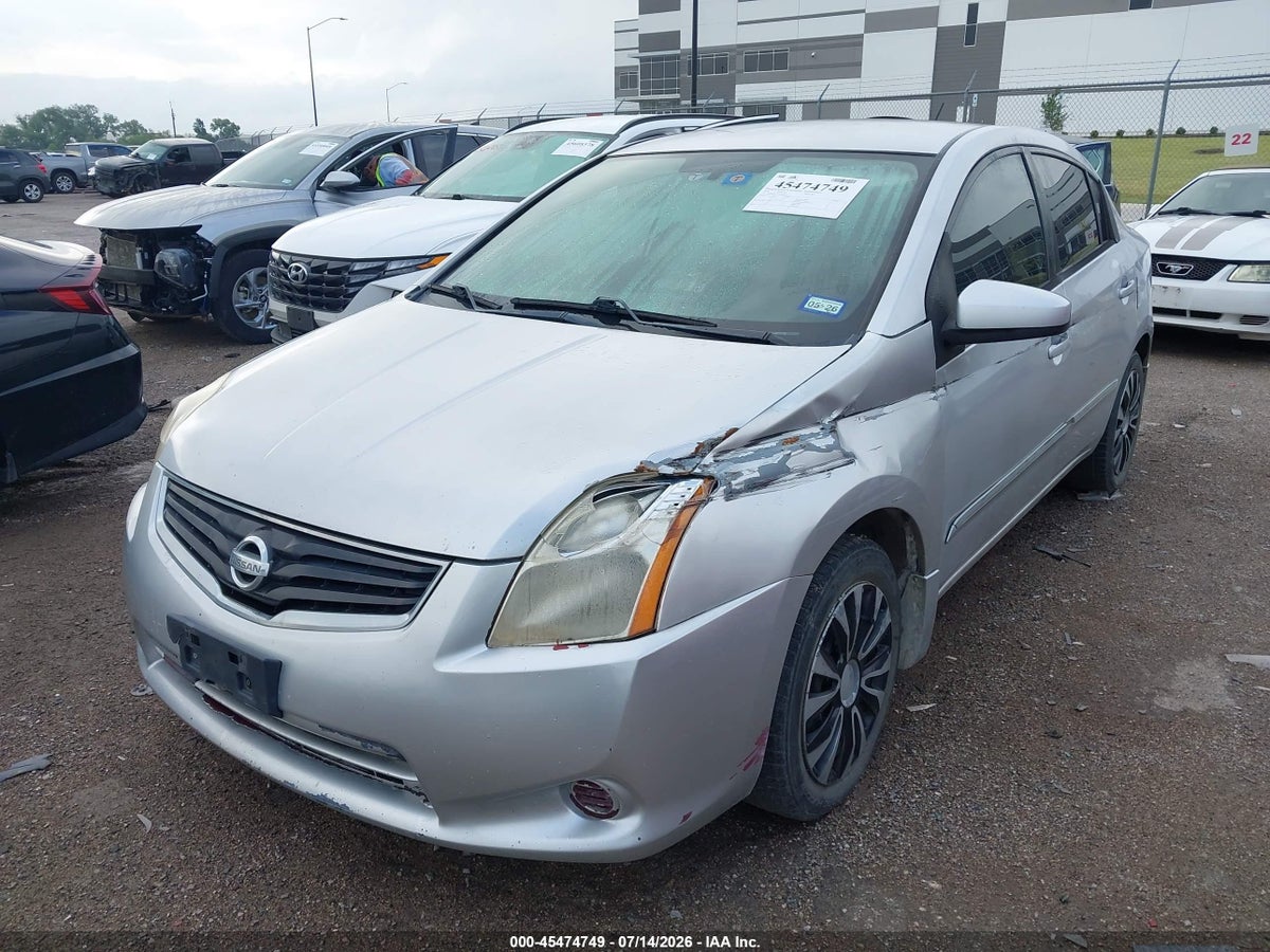 2010 NISSAN SENTRA 2.0S — снимка 2