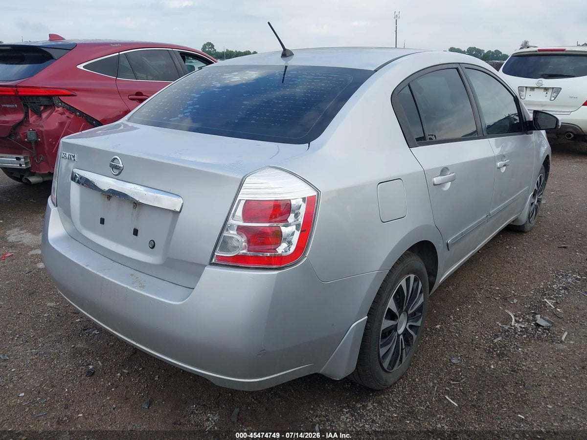 2010 NISSAN SENTRA 2.0S — снимка 4