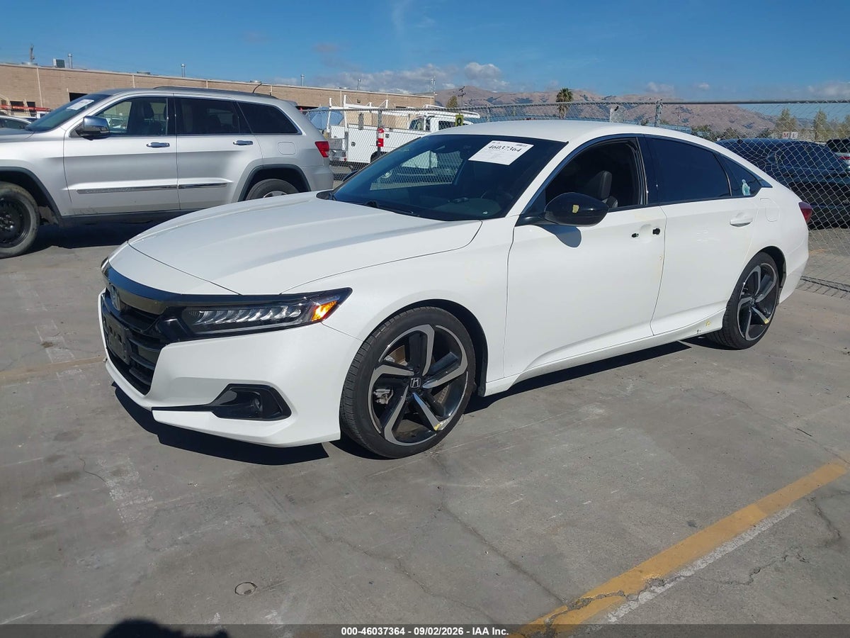 2022 HONDA ACCORD SPORT — снимка 2