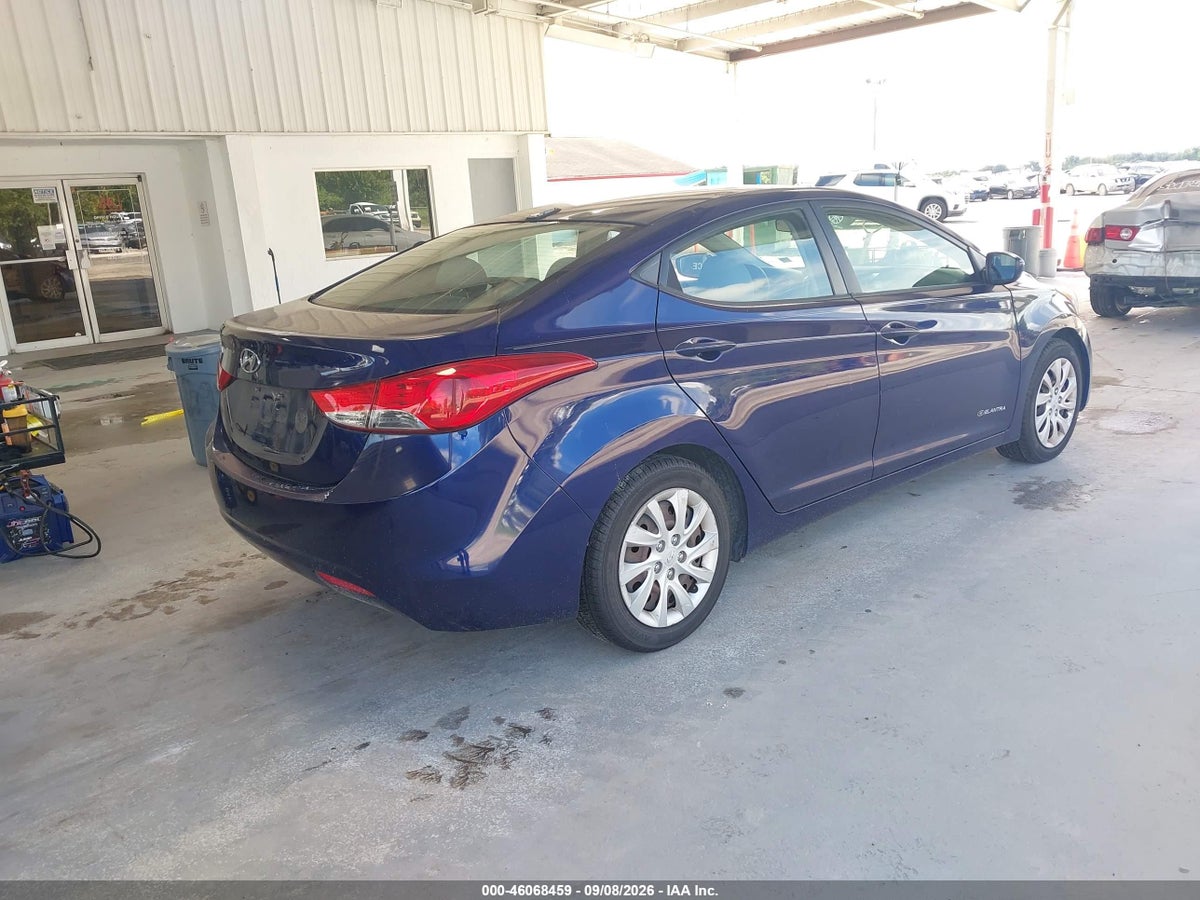 2011 HYUNDAI ELANTRA GLS — снимка 4
