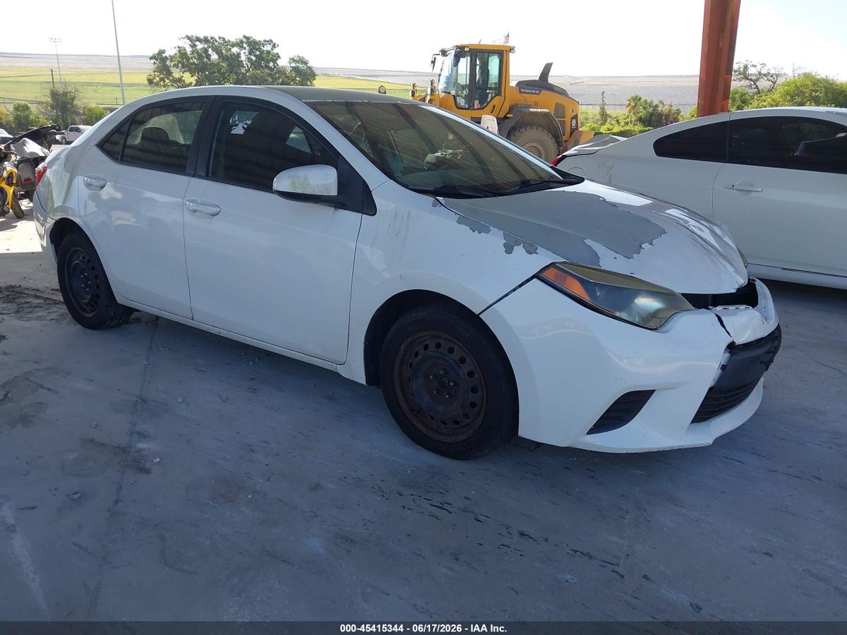 2014 TOYOTA COROLLA LE