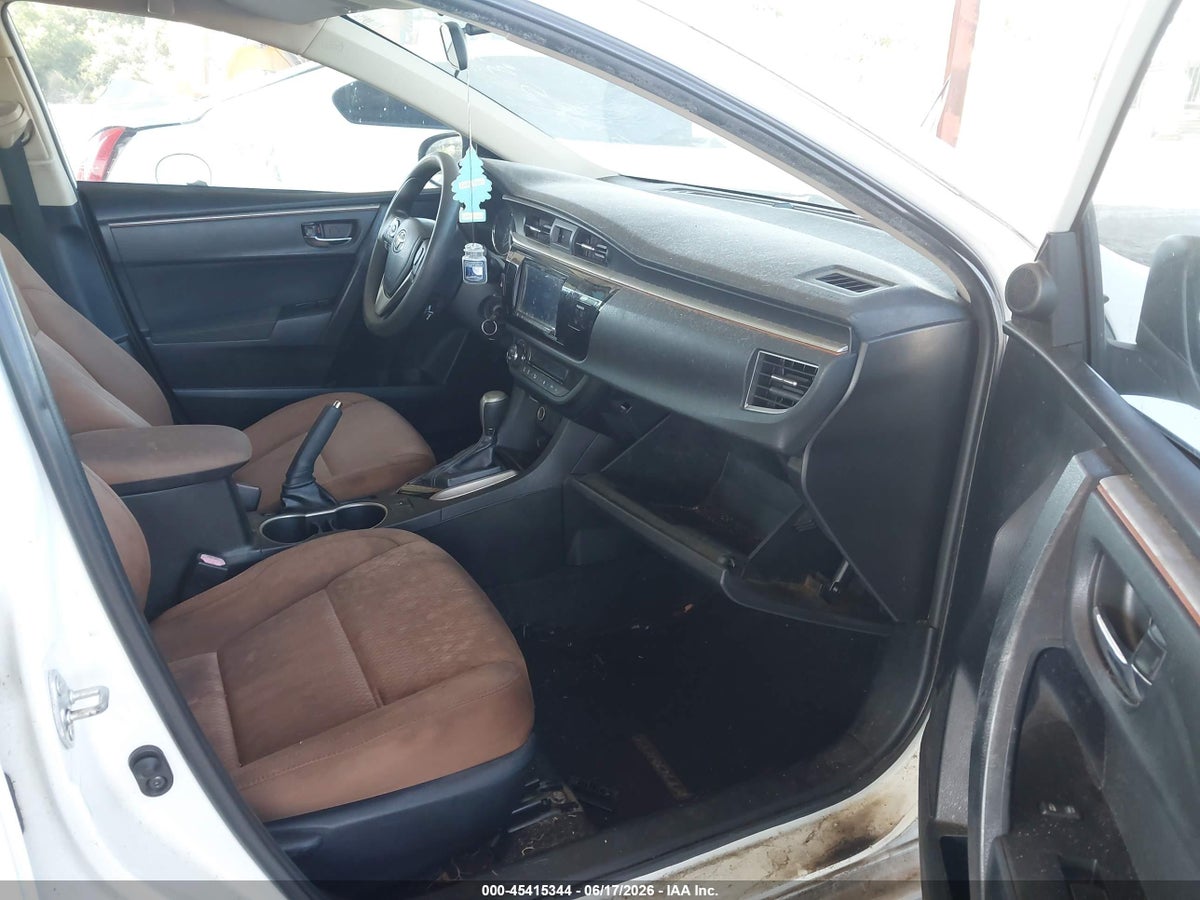 2014 TOYOTA COROLLA LE — снимка 5