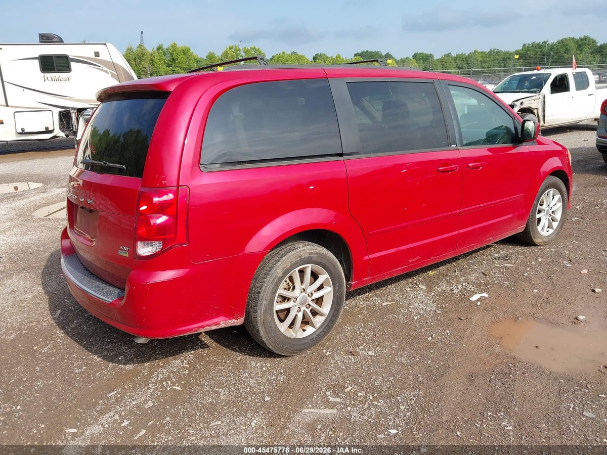 2014 DODGE GRAND CARAVAN SXT — снимка 4