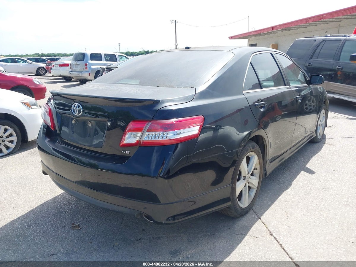2010 TOYOTA CAMRY SE — снимка 4
