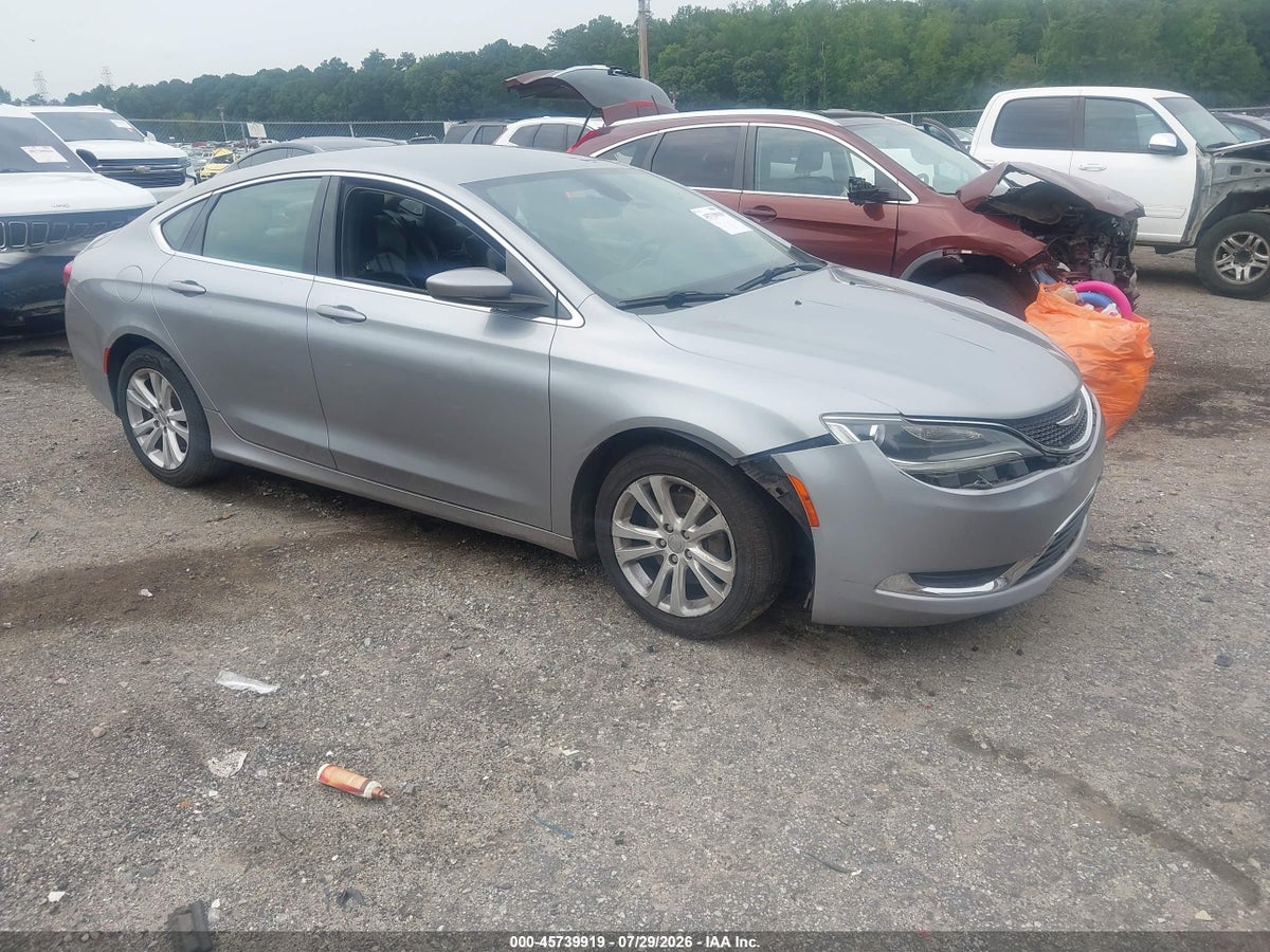 2016 CHRYSLER 200 LIMITED PLATINUM