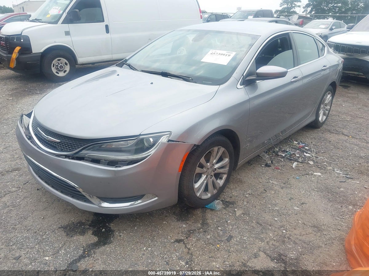 2016 CHRYSLER 200 LIMITED PLATINUM — снимка 2