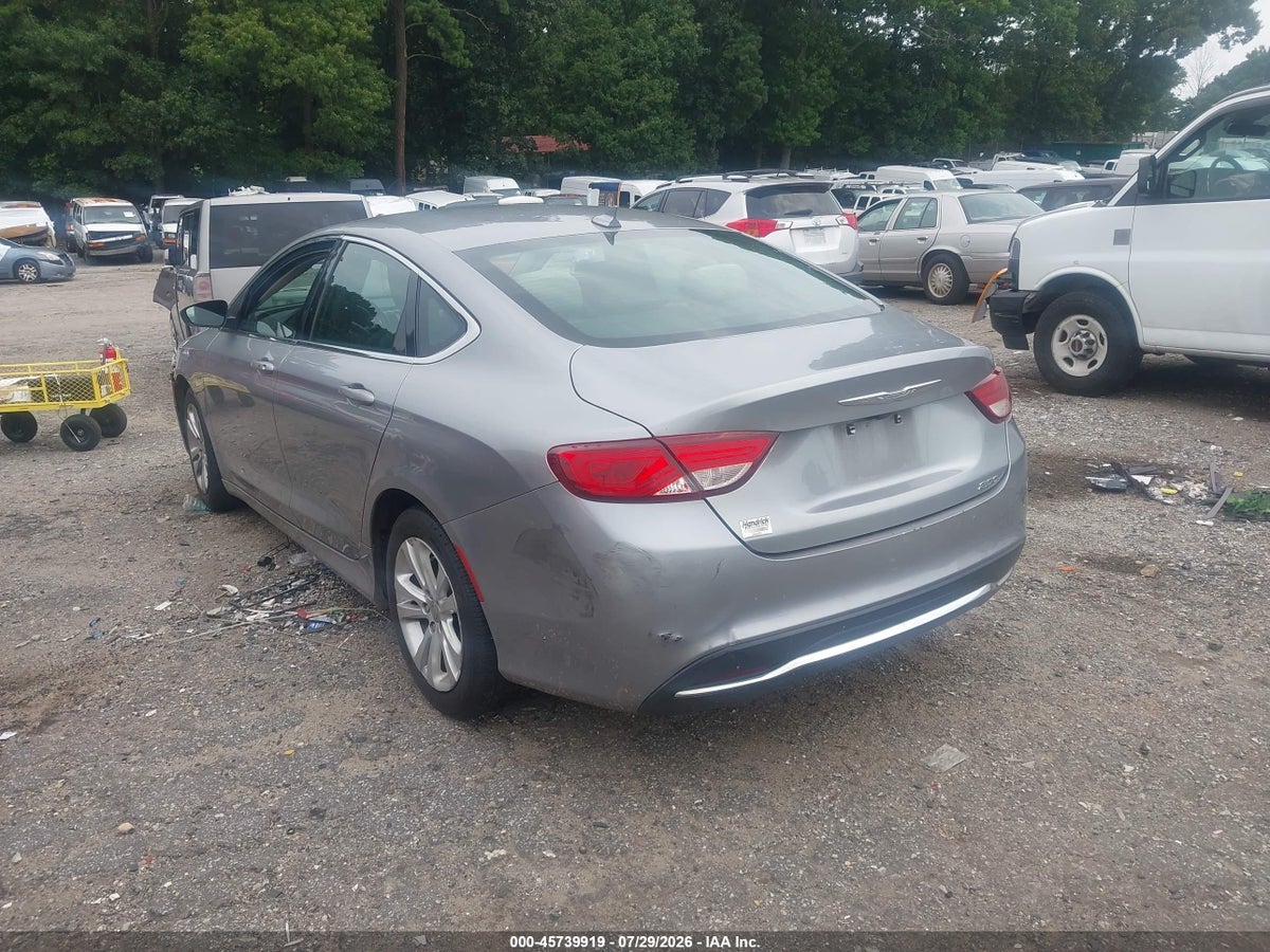 2016 CHRYSLER 200 LIMITED PLATINUM — снимка 3