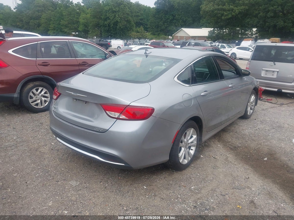 2016 CHRYSLER 200 LIMITED PLATINUM — снимка 4