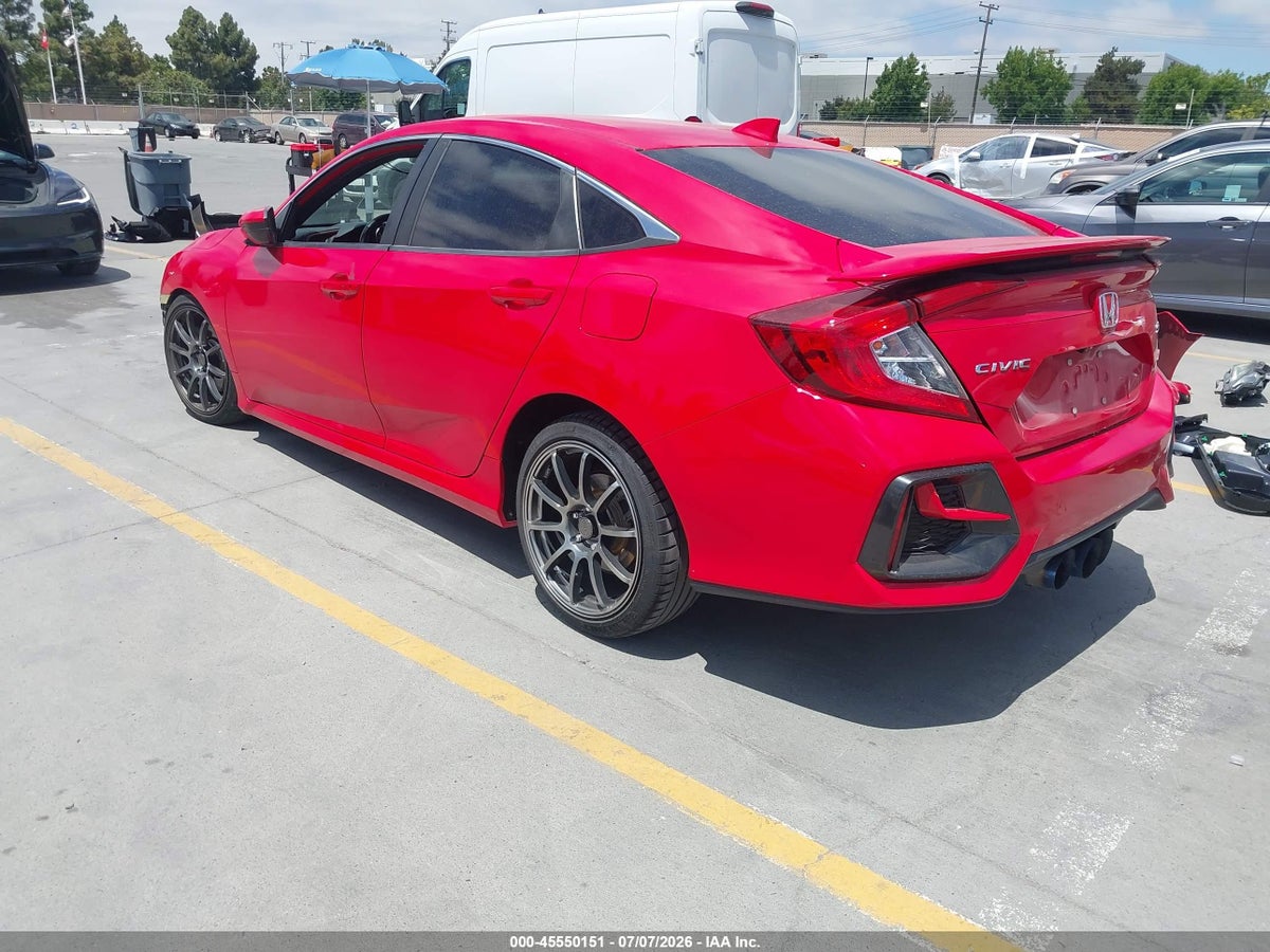 2020 HONDA CIVIC SI SEDAN — снимка 3