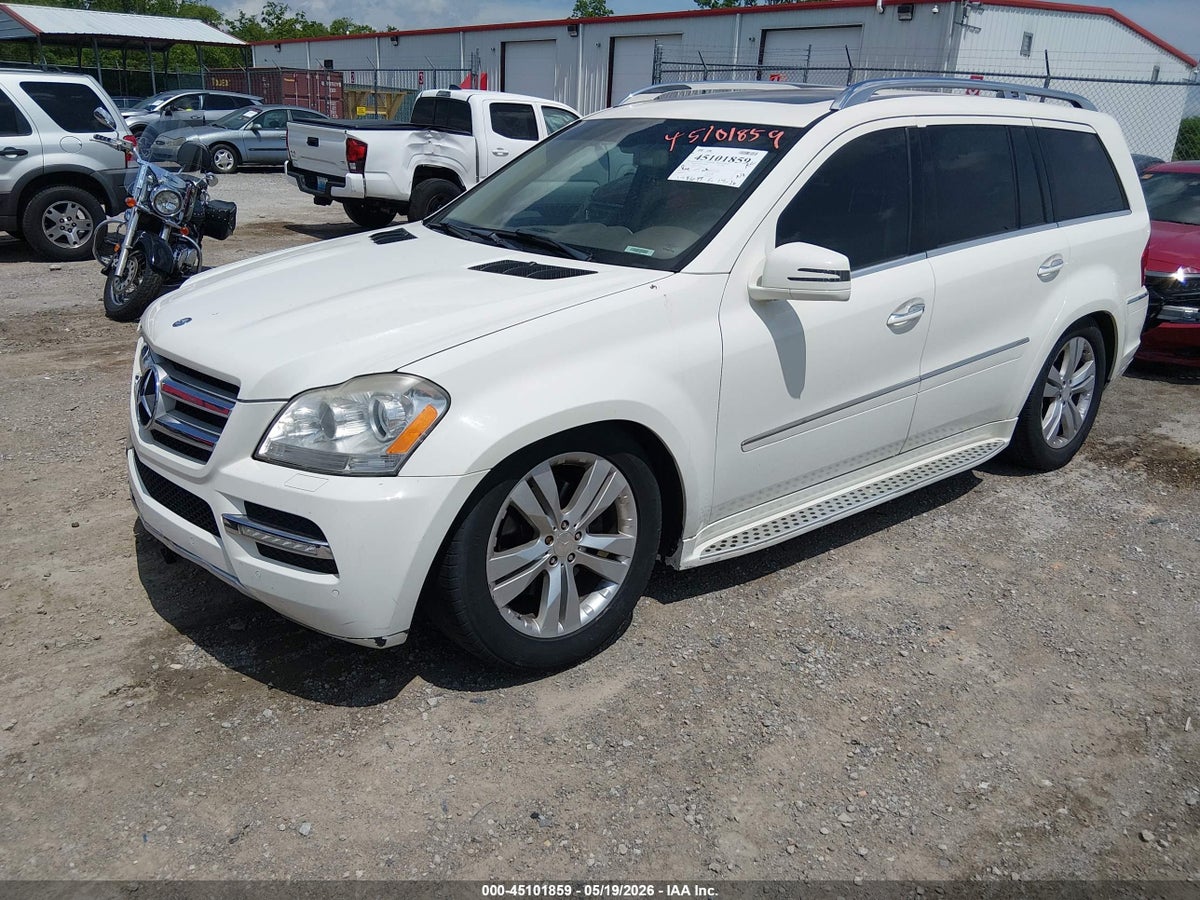 2012 MERCEDES-BENZ GL 450 4MATIC — снимка 2