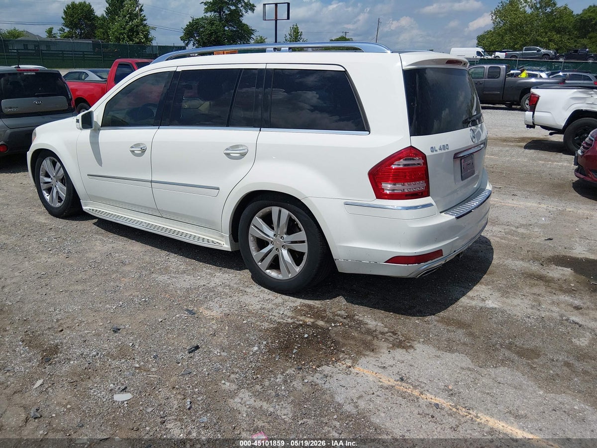 2012 MERCEDES-BENZ GL 450 4MATIC — снимка 3