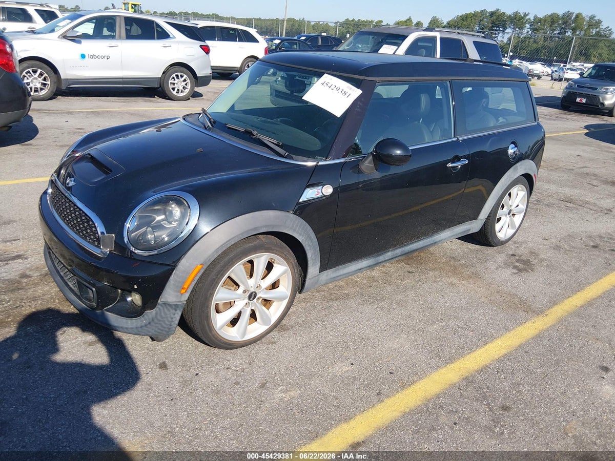 2012 MINI COOPER S CLUBMAN — снимка 2
