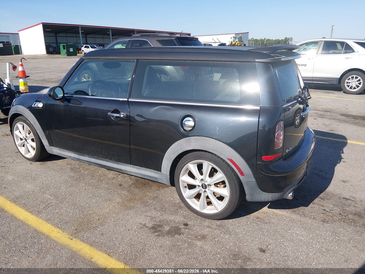 2012 MINI COOPER S CLUBMAN — снимка 3