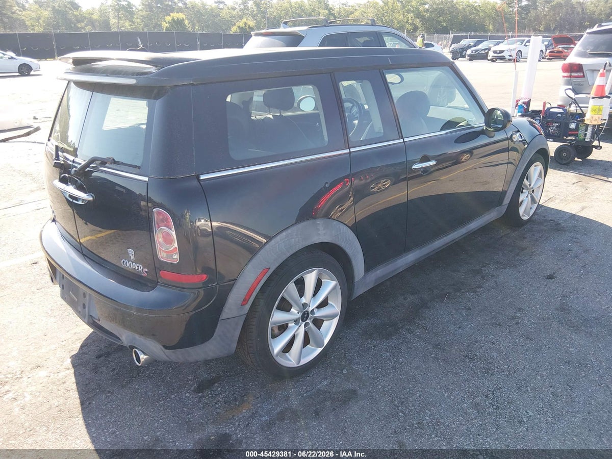 2012 MINI COOPER S CLUBMAN — снимка 4