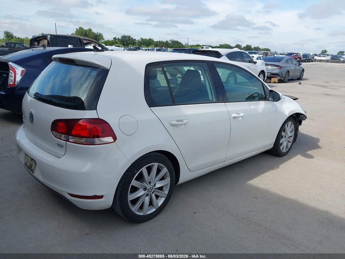 2011 VOLKSWAGEN GOLF TDI 4-DOOR — снимка 4
