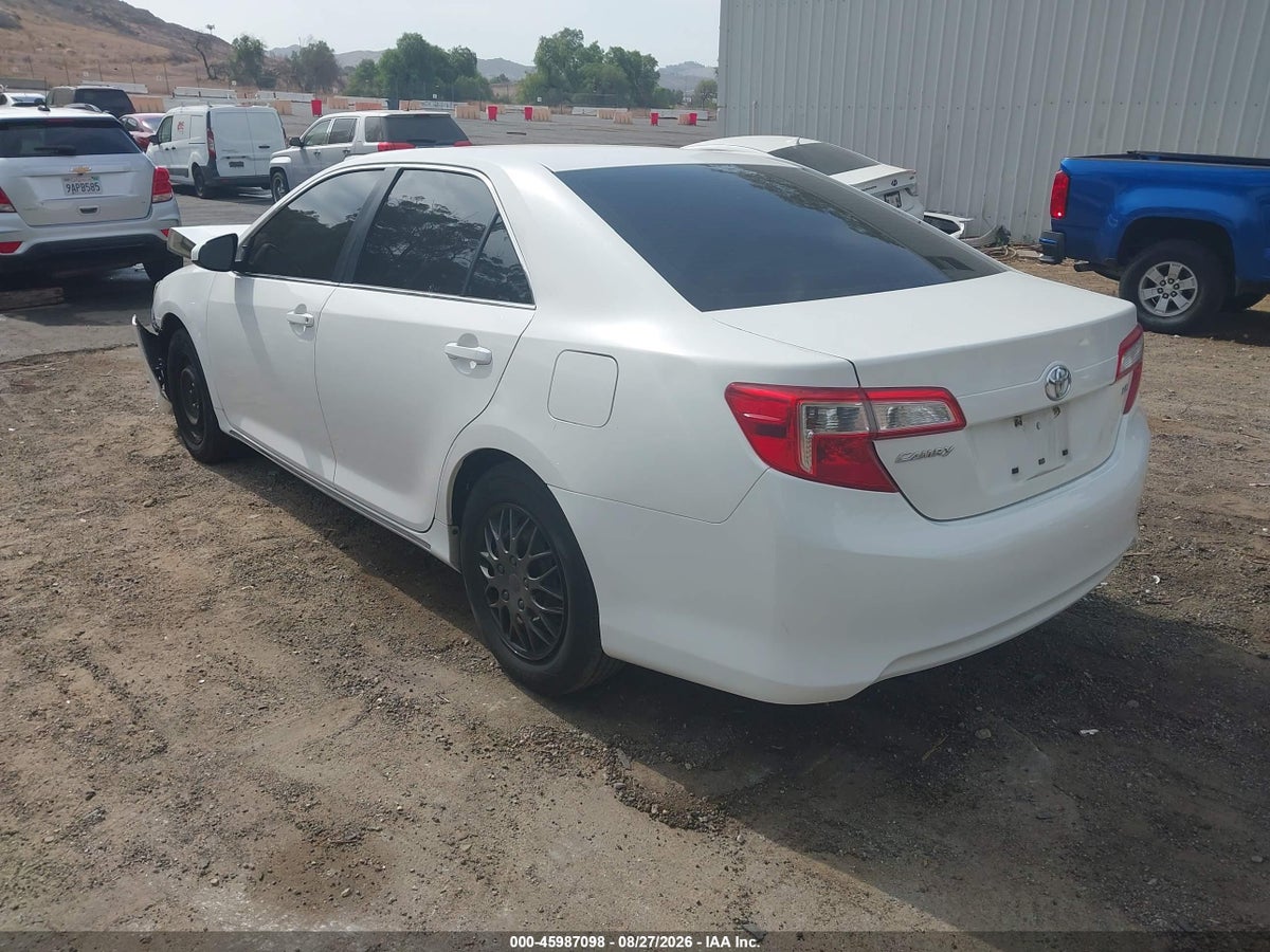 2012 TOYOTA CAMRY LE — снимка 3