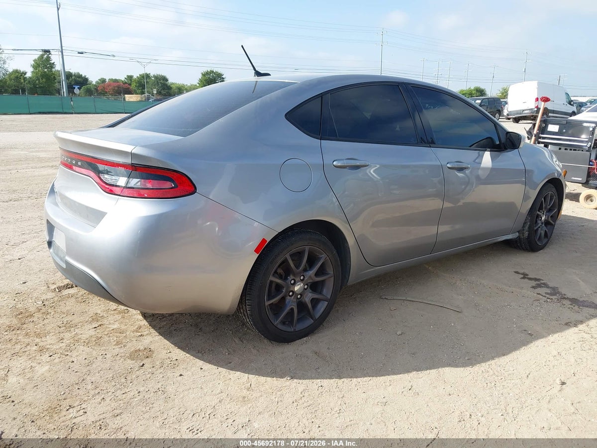 2016 DODGE DART SE — снимка 4