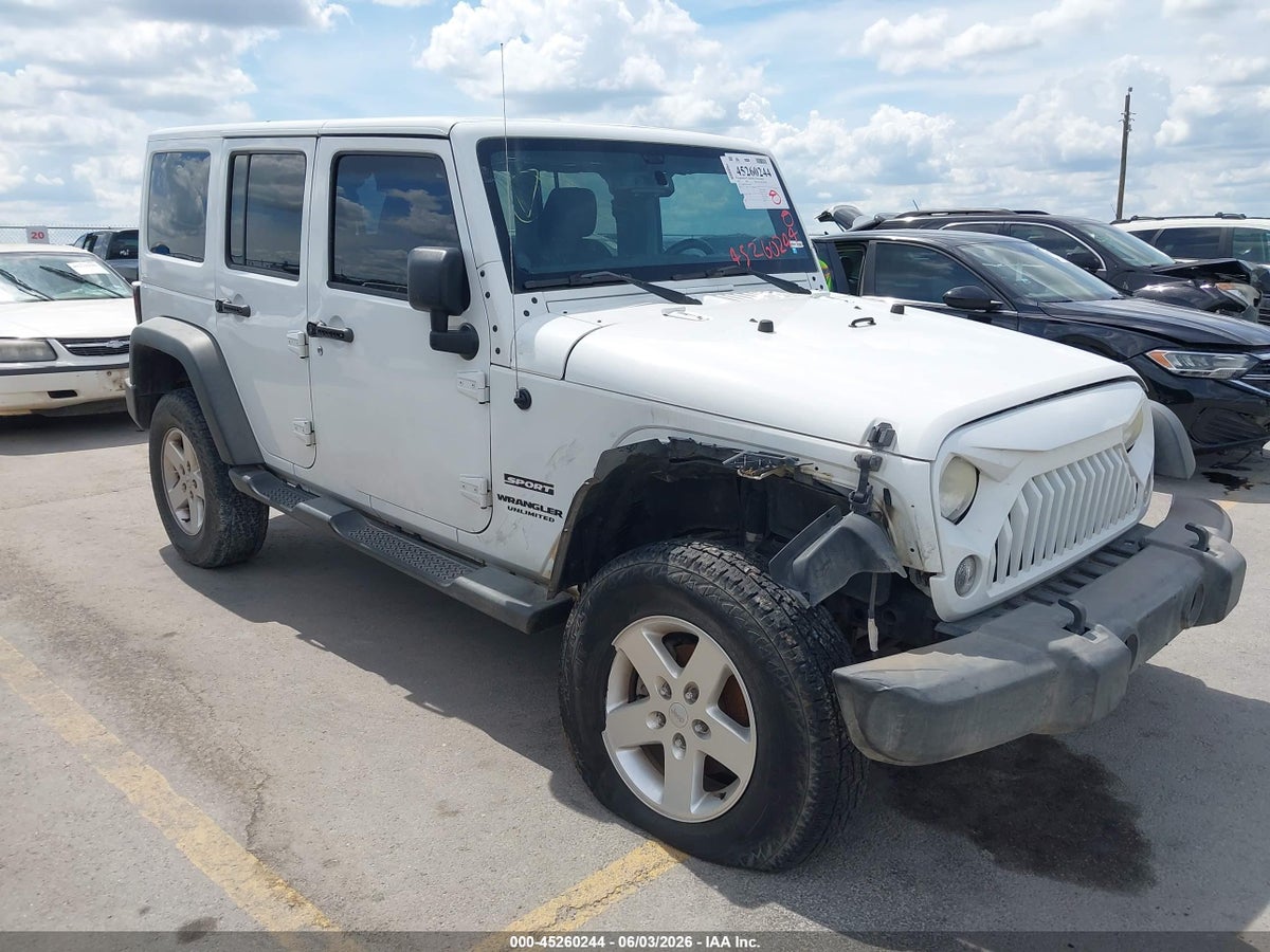 2014 JEEP WRANGLER UNLIMITED SPORT