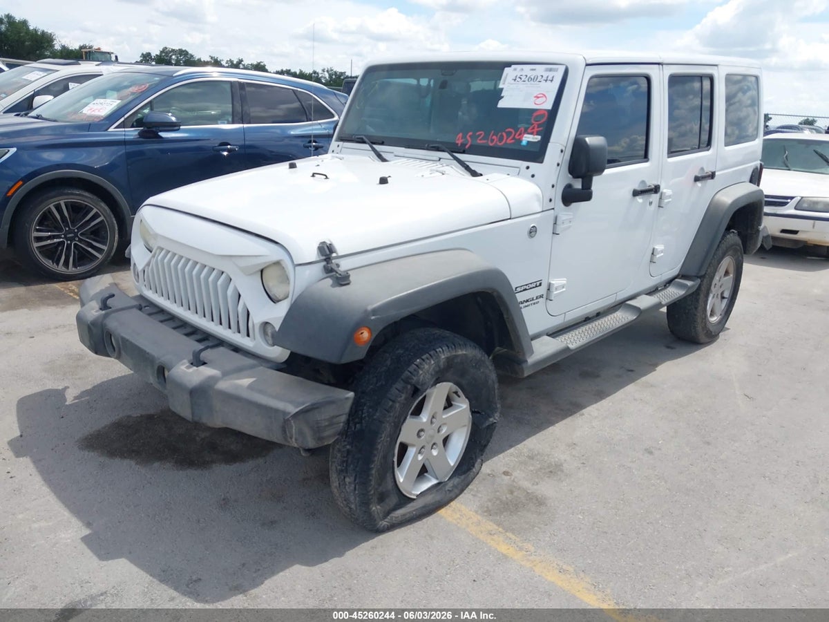 2014 JEEP WRANGLER UNLIMITED SPORT — снимка 2