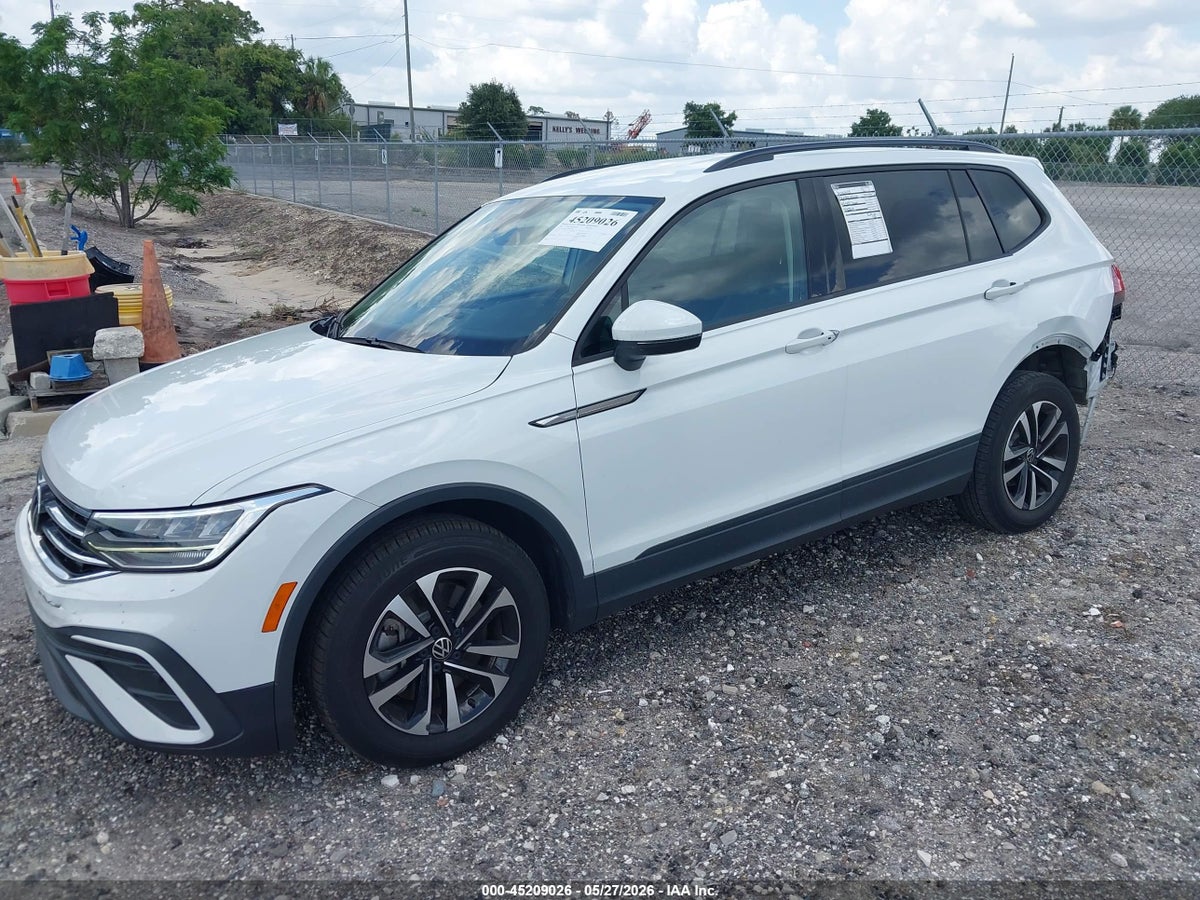 2023 VOLKSWAGEN TIGUAN 2.0T S — снимка 2