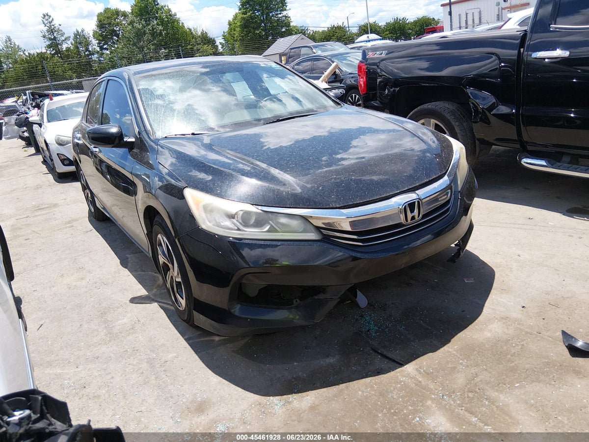 2016 HONDA ACCORD LX