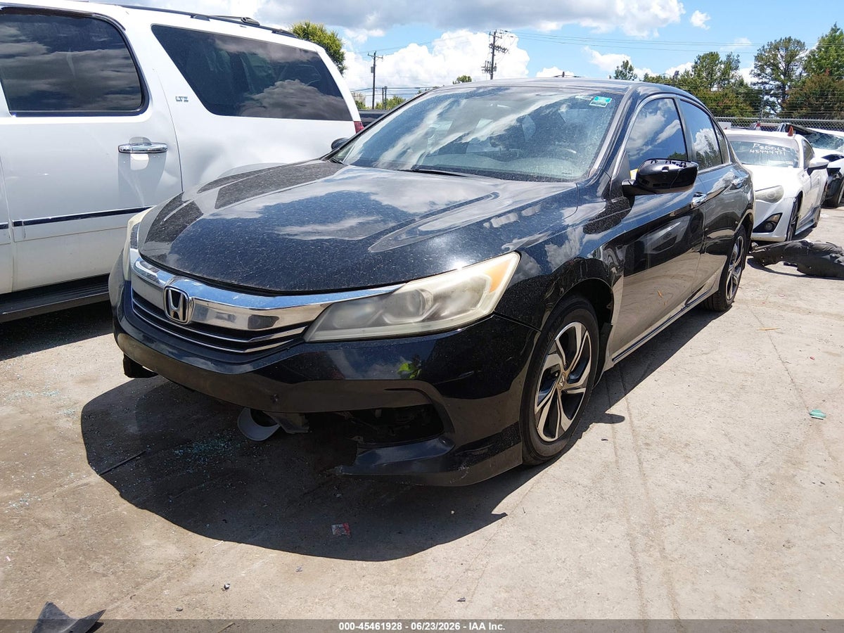 2016 HONDA ACCORD LX — снимка 2