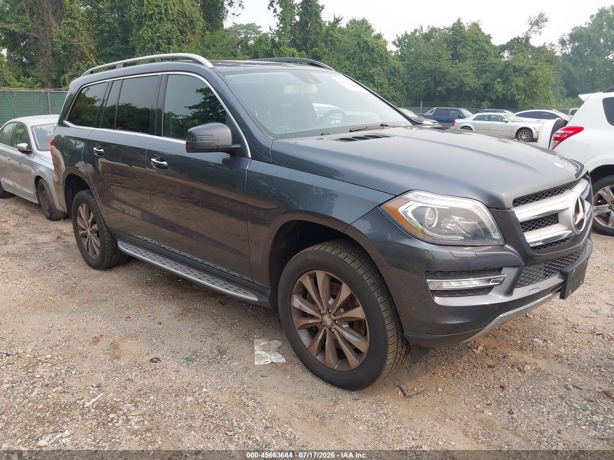 2013 MERCEDES-BENZ GL 450 4MATIC
