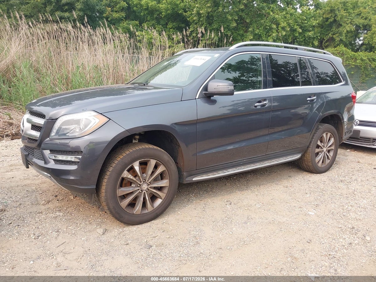 2013 MERCEDES-BENZ GL 450 4MATIC — снимка 2