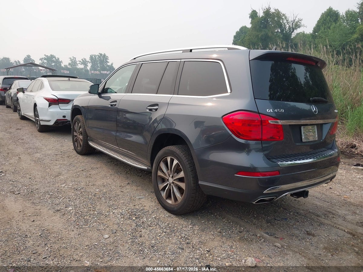 2013 MERCEDES-BENZ GL 450 4MATIC — снимка 3
