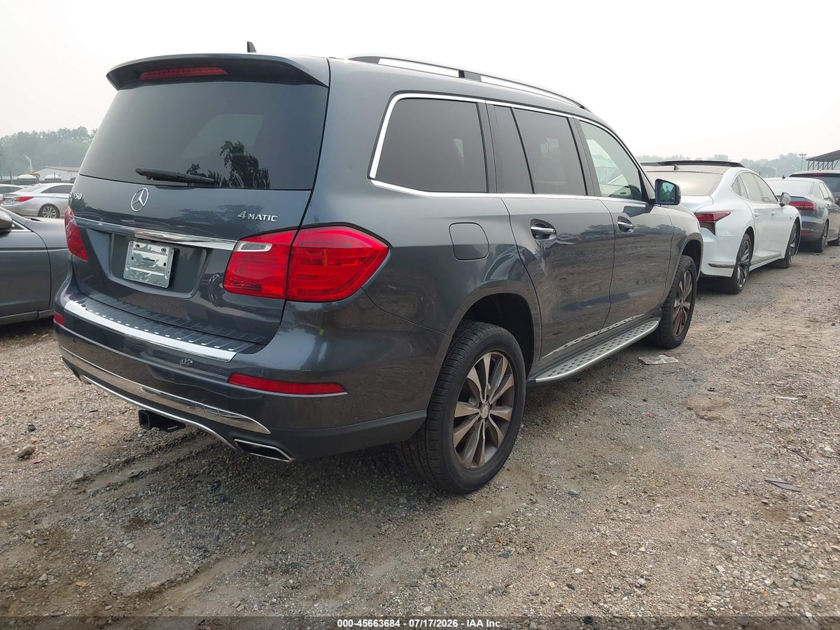 2013 MERCEDES-BENZ GL 450 4MATIC — снимка 4