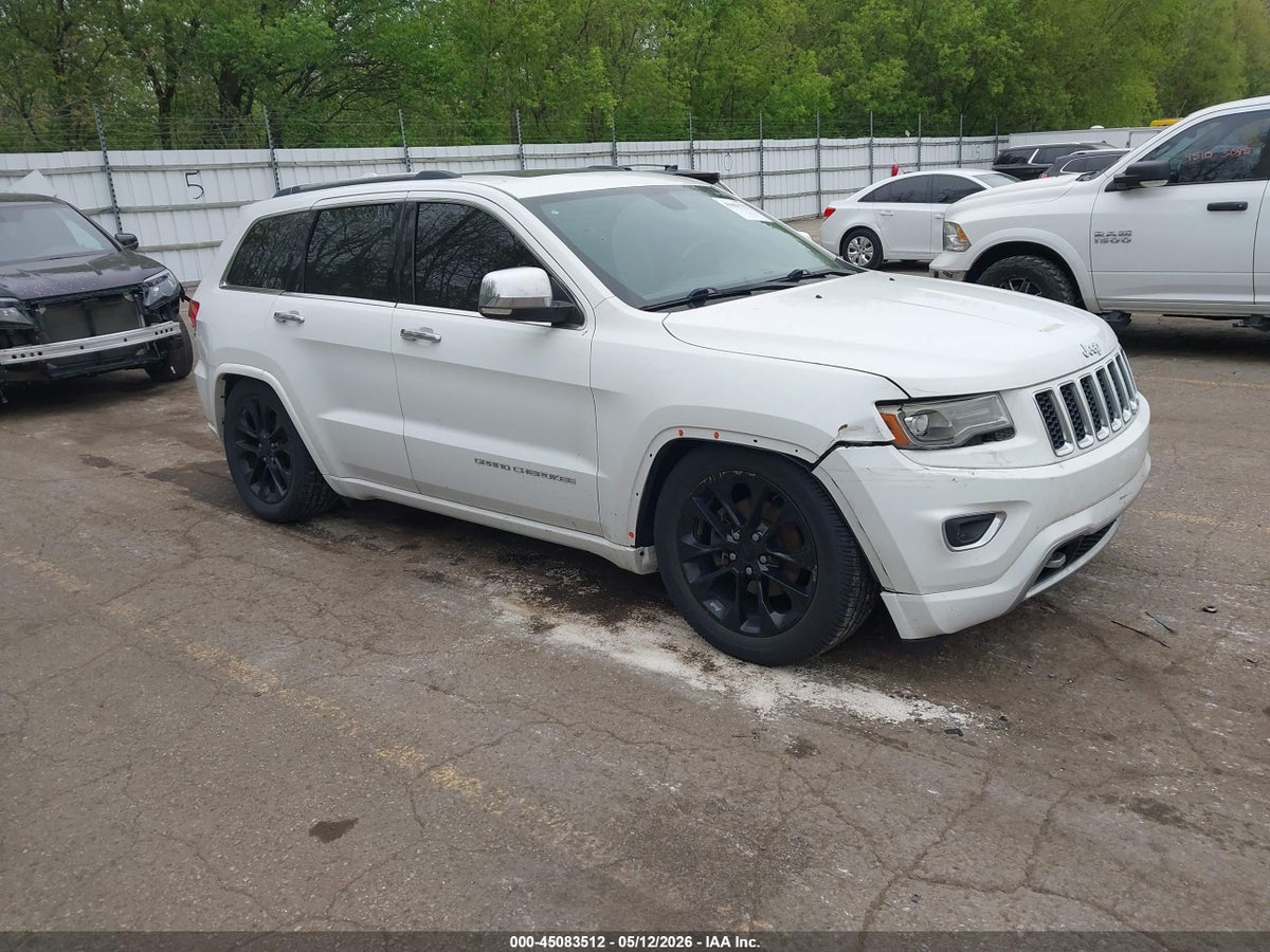 2014 JEEP GRAND CHEROKEE OVERLAND