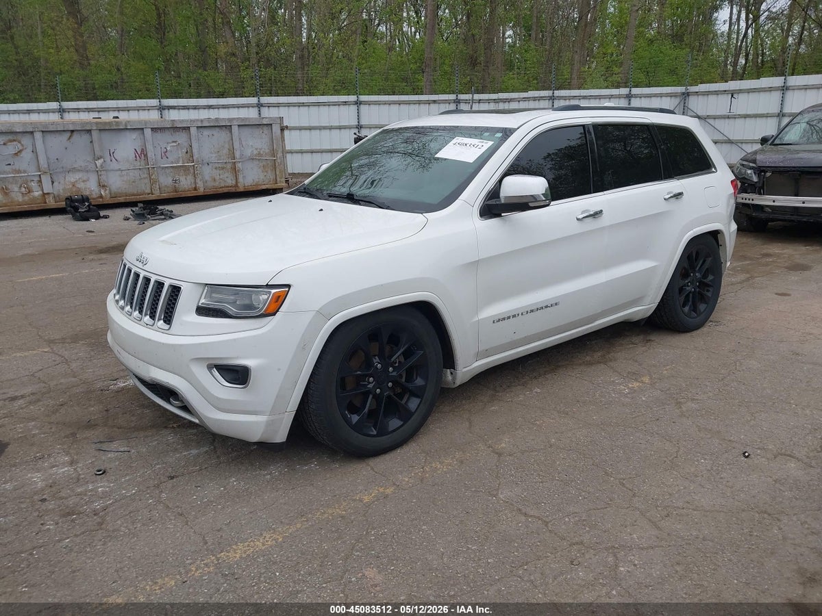 2014 JEEP GRAND CHEROKEE OVERLAND — снимка 2