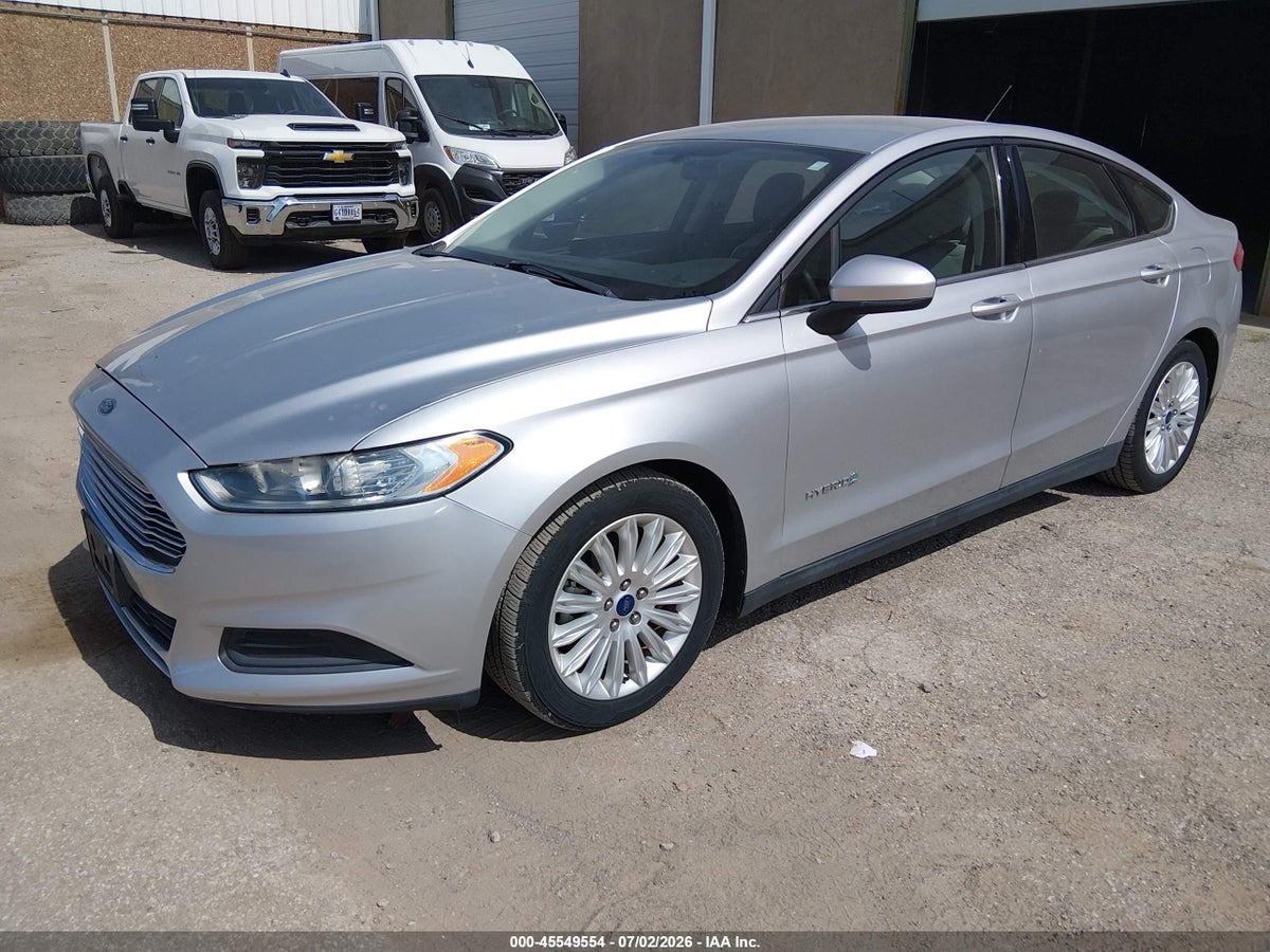 2015 FORD FUSION HYBRID S — снимка 2