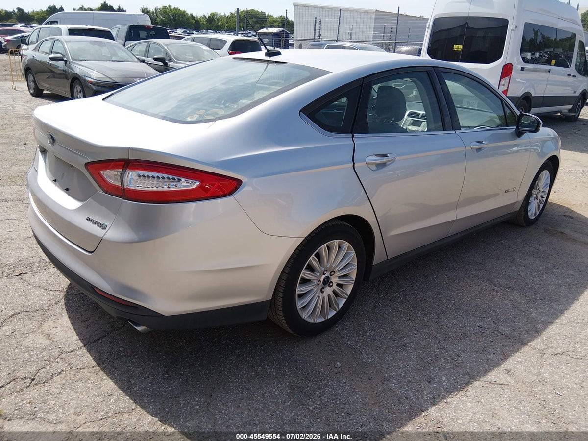 2015 FORD FUSION HYBRID S — снимка 4