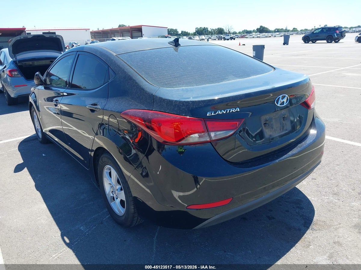 2014 HYUNDAI ELANTRA SE — снимка 3