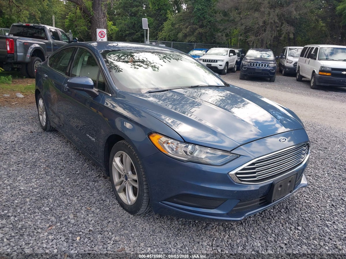 2018 FORD FUSION HYBRID SE