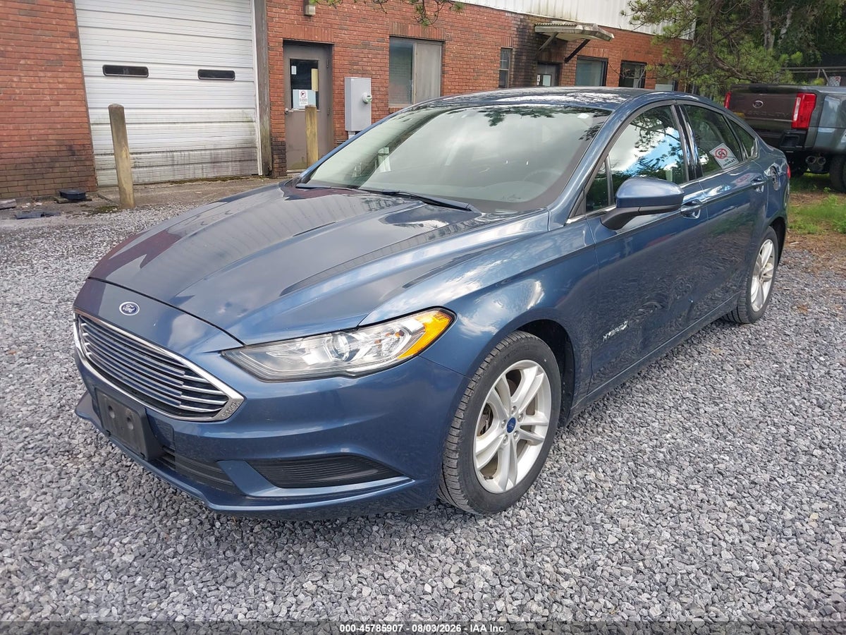 2018 FORD FUSION HYBRID SE — снимка 2