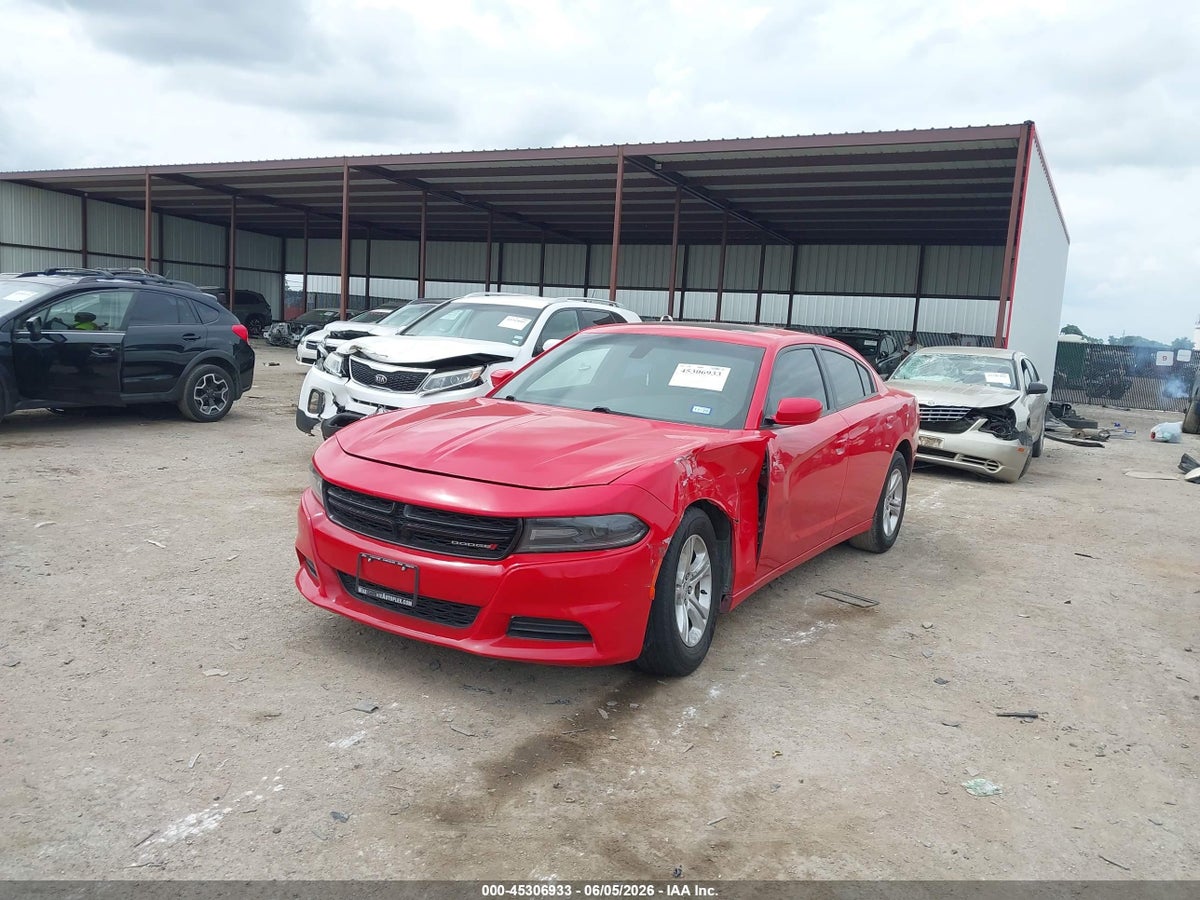 2019 DODGE CHARGER SXT RWD — снимка 2