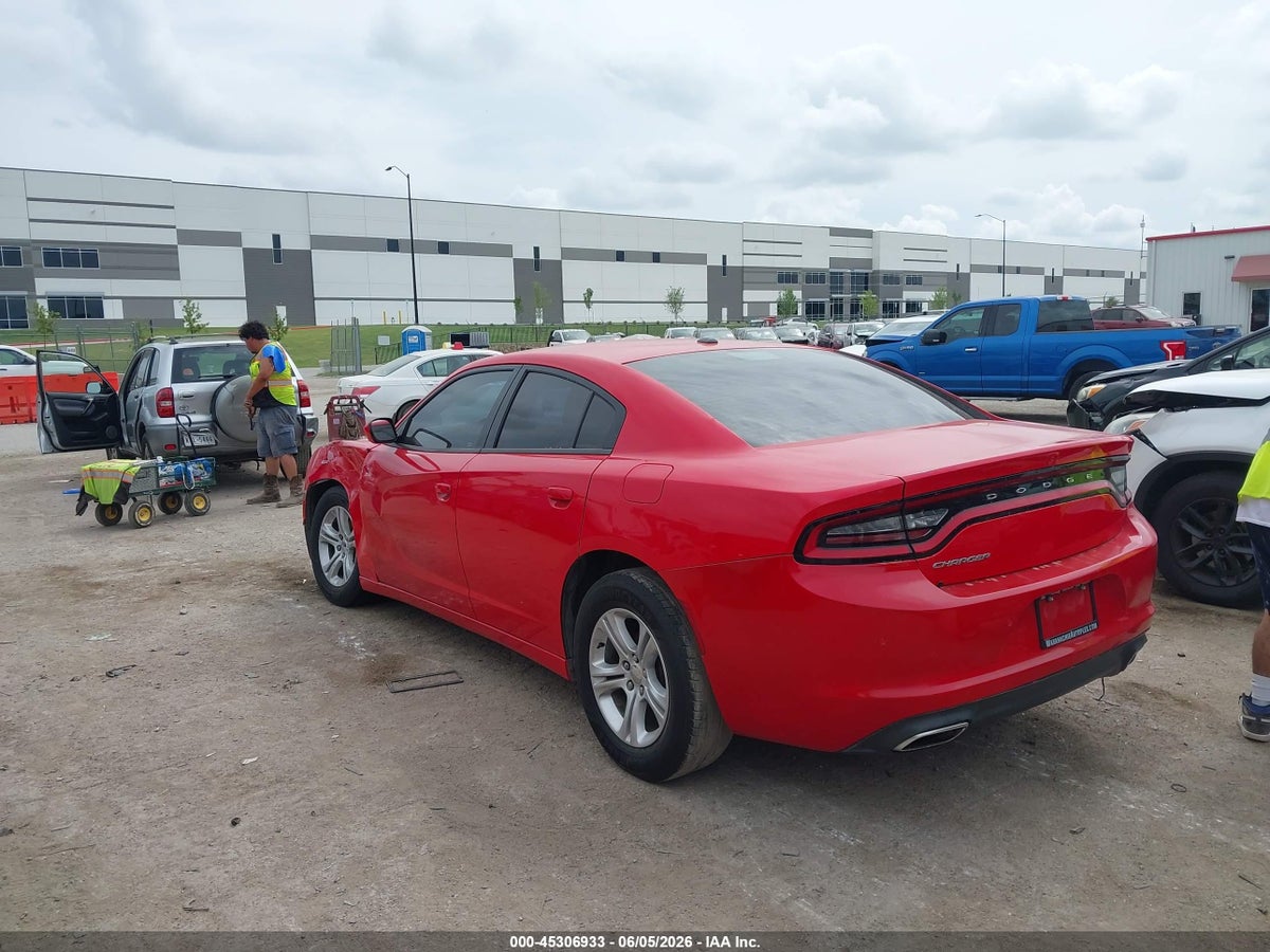2019 DODGE CHARGER SXT RWD — снимка 3