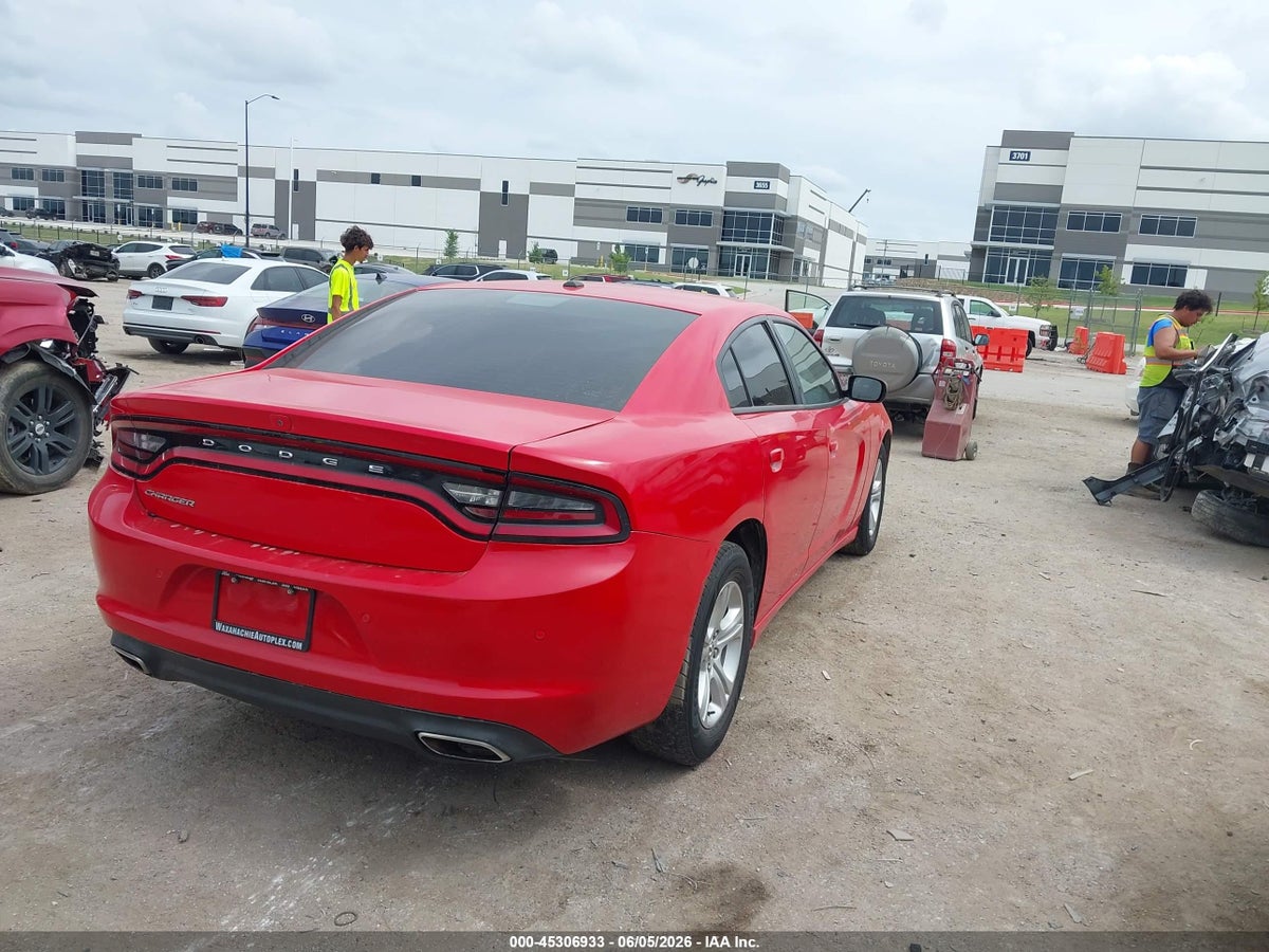 2019 DODGE CHARGER SXT RWD — снимка 4
